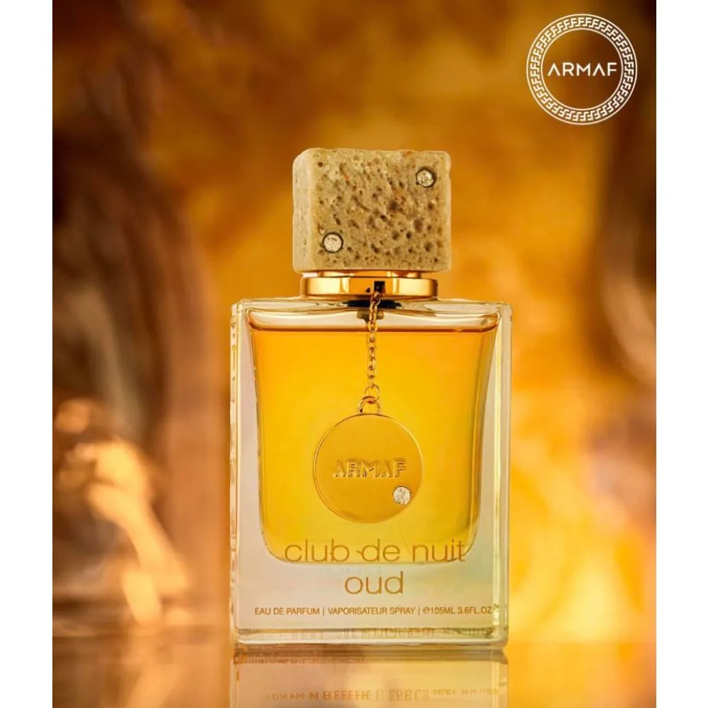 Armaf Club De Nuit Oud Eau de Parfum Spray for Unisex, 3.6 Ounce 