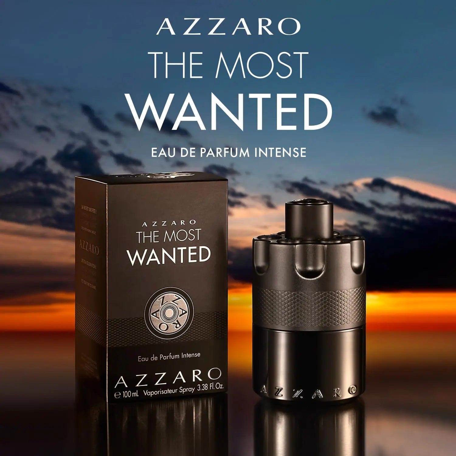 Azzaro The Most Wanted Eau De Parfum Intense Woody Seductive Mens Cologne Persistence Arabian Women's Perfume Pheromone Natural 