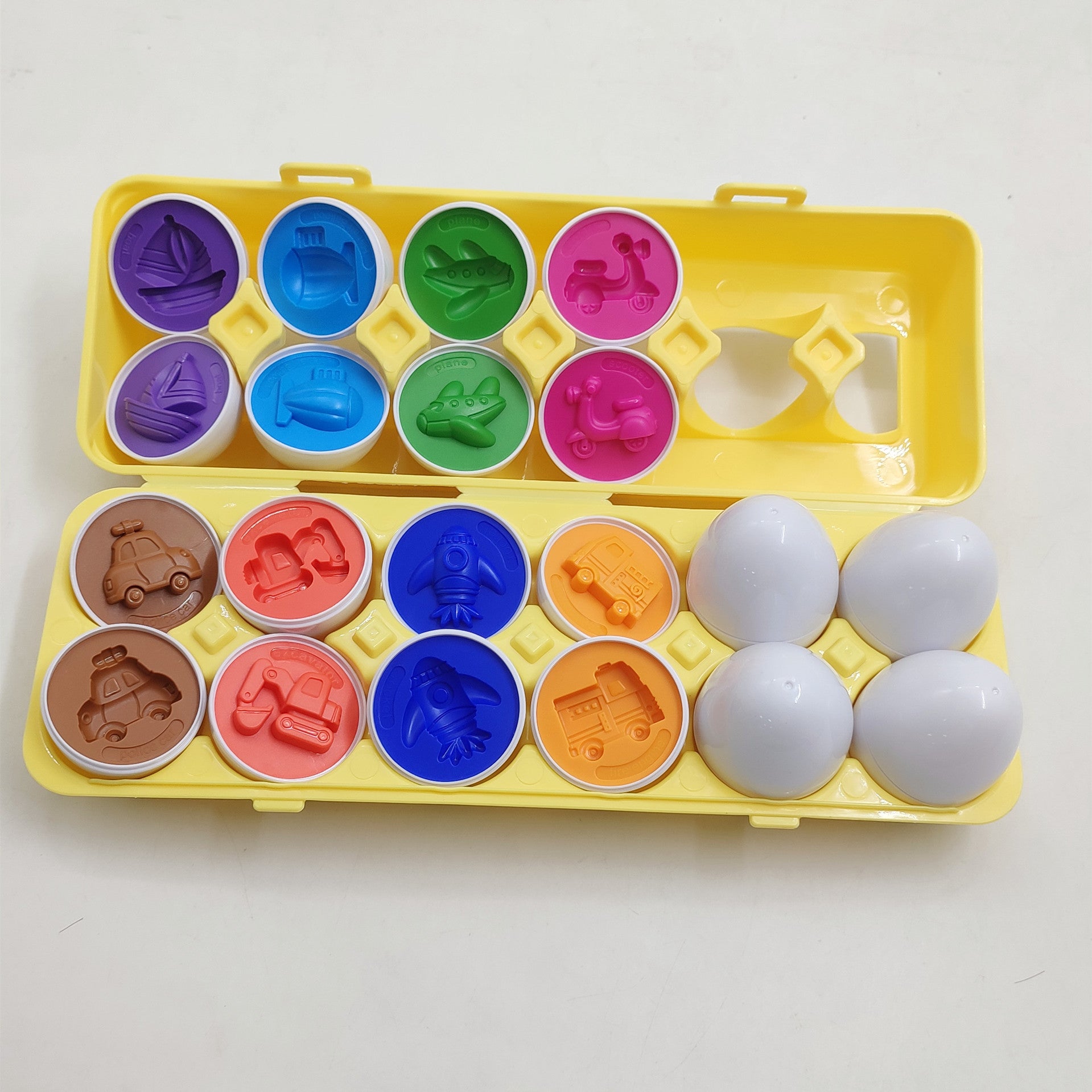 Baby Learning Educational Toy Smart Egg Toys Shape Sorters Matching Sorters Montessori Egg Toys for Children Kids
