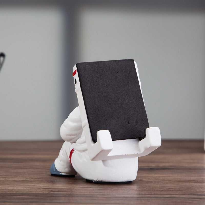 Simple astronaut mobile phone holder, student desk stand,…