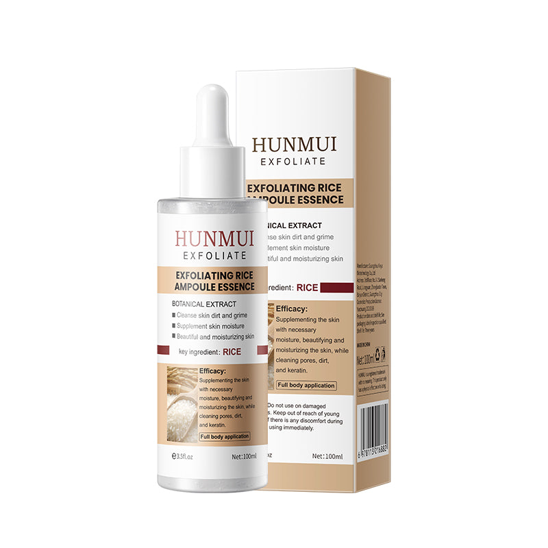 HUNMUI Black Rice Exfoliating Ampoule 