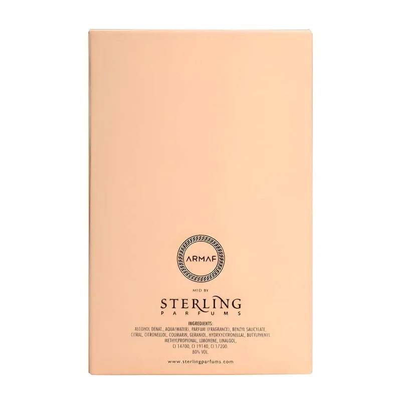 Armaf Club De Nuit Women Eau De Parfum Spray 105ML Long-lasting Fragrance Cologne Persistence Arabian Women's Perfume Natural