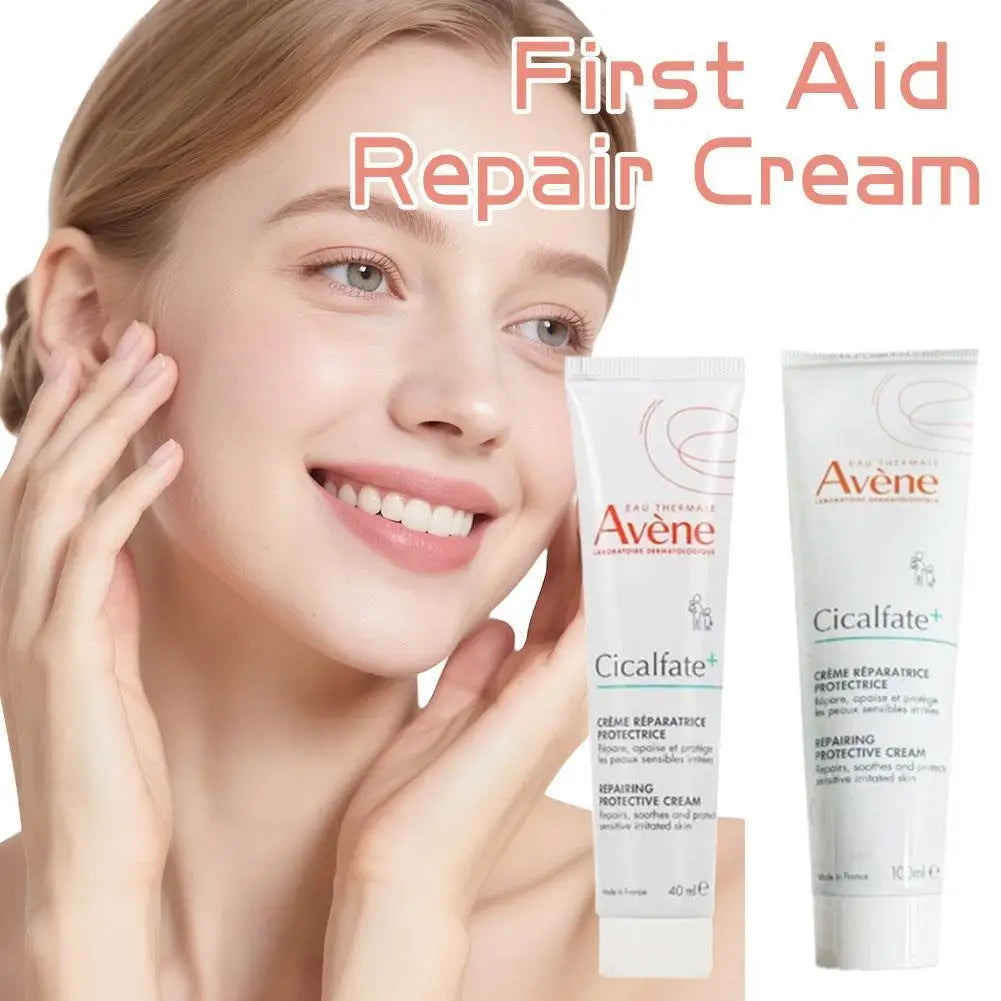 La crème réparatrice Avene Barrier hydrate, améliore la sécheresse, apaise la sensibilité et les rougeurs et répare la barrière cutanée endommagée