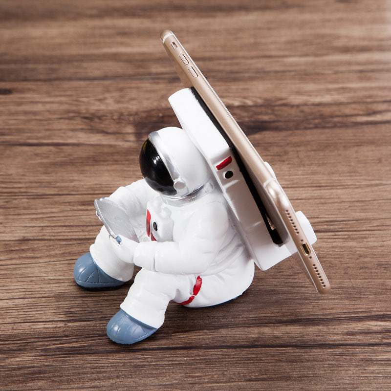 Simple astronaut mobile phone holder, student desk stand,…