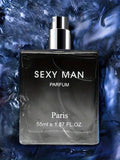 Long-lasting men's cologne, Manly Temptation Woody scent, portable eau de parfum spray for businesses 