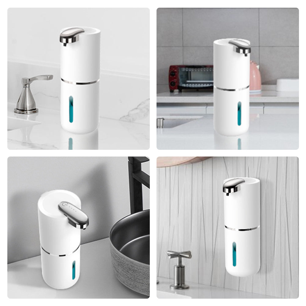 380ml Electric Disinfectant Dispenser, Touchless Infrared Sensor Foam Soap Dispenser, Automatic Wall-Mounted Liquid Soap Dispensers