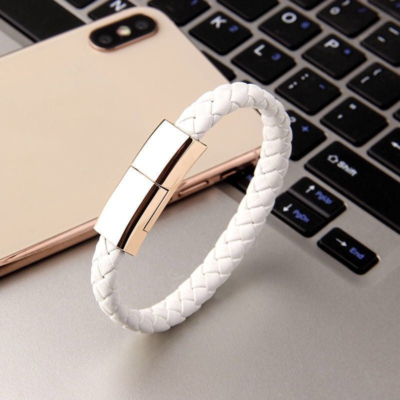 Nouveau chargeur de bracelet Câble de charge USB Cordon de charge de données pour IPhone14 13 Max Câble USB C pour téléphone Micro câble