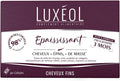 LUXEOL Thickening Food Supplement - Hair + Thick* - Herbal Peptides, Collagen Peptides, MSM, Amino Acids, Vitamins &amp; Minerals - Made in France - 90 Capsules (= 90 Days) 