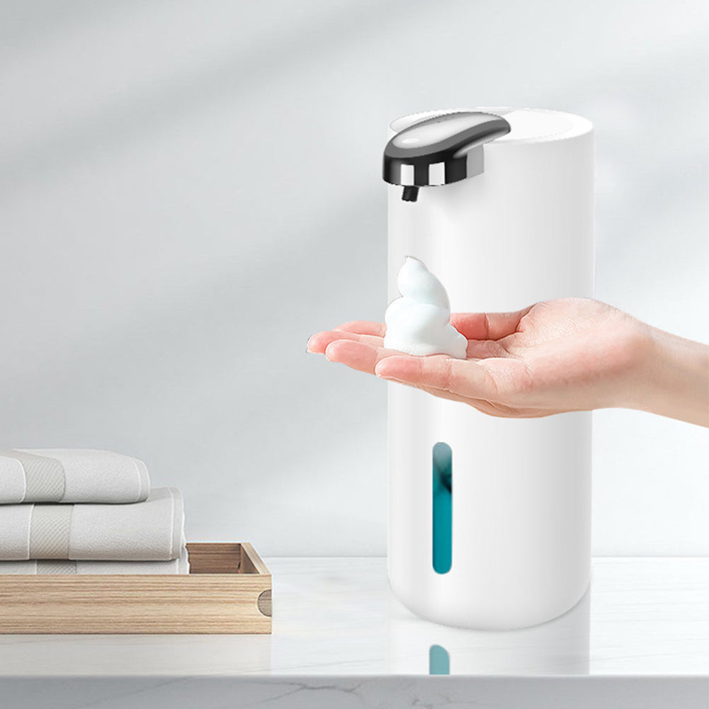 380ml Electric Disinfectant Dispenser, Touchless Infrared Sensor Foam Soap Dispenser, Automatic Wall-Mounted Liquid Soap Dispensers