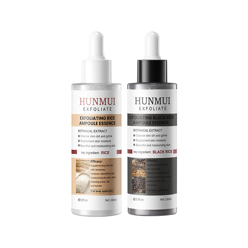 HUNMUI Black Rice Exfoliating Ampoule 