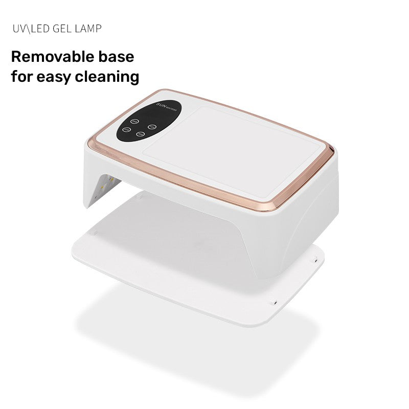 Professional 380W 90 LED Nail Dryer UV Lamp for Curing All Gels and Nail Polishes Motion Detection Manicure Pedicure 