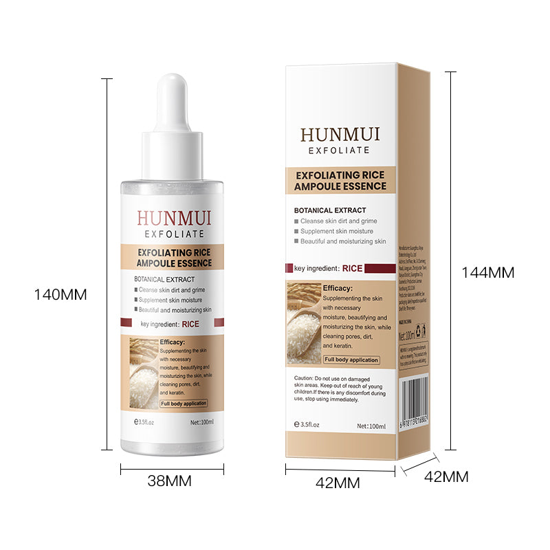 HUNMUI Black Rice Exfoliating Ampoule 