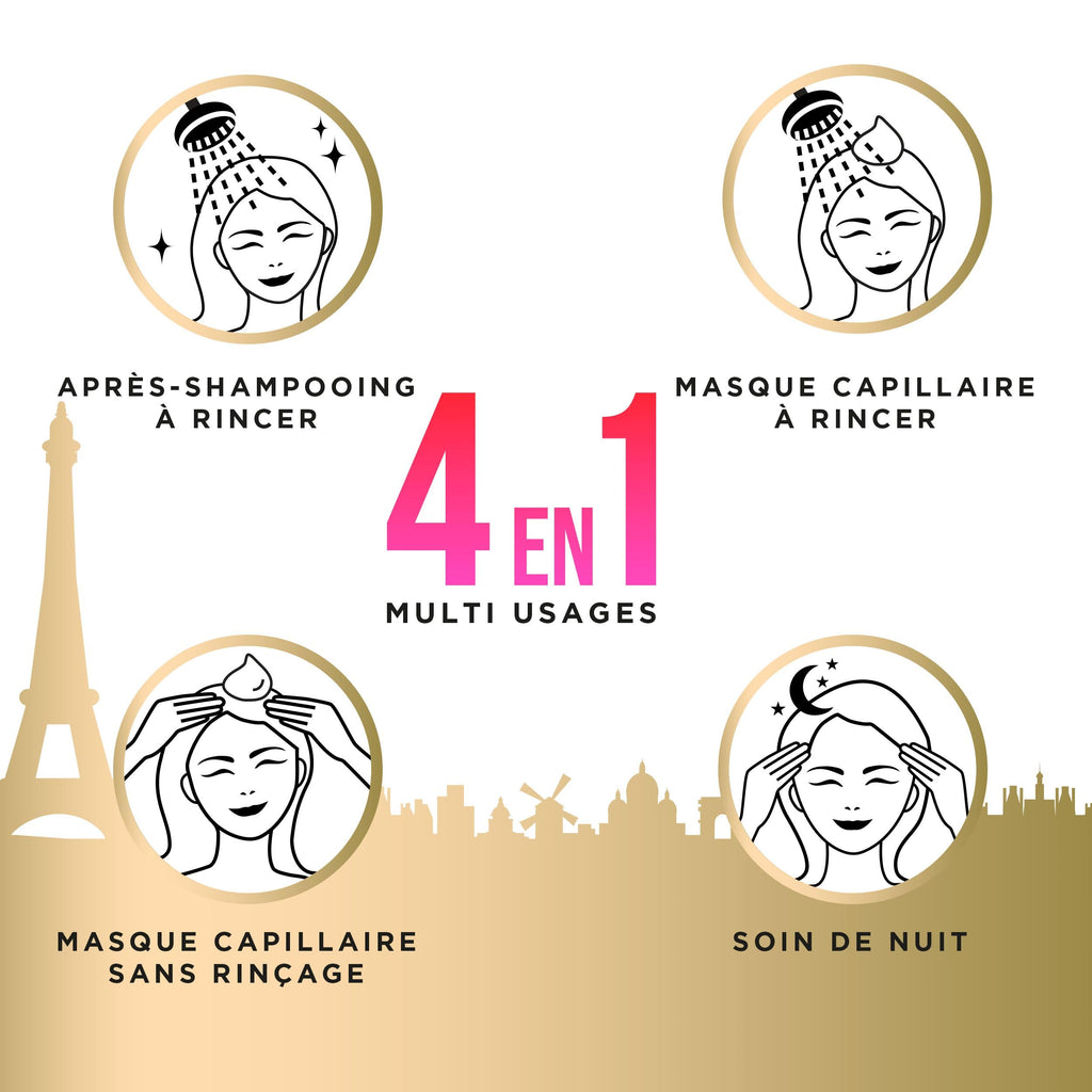 Pantene Pro-V x Keith Haring Art Collection Repair & Protect Conditioner 3 Minute Miracle 220ml Cheveux secs et abîmés, Active Nutri-Plex, aide à réparer les dommages visibles en 1 application