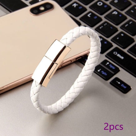 Nouveau chargeur de bracelet Câble de charge USB Cordon de charge de données pour IPhone14 13 Max Câble USB C pour téléphone Micro câble