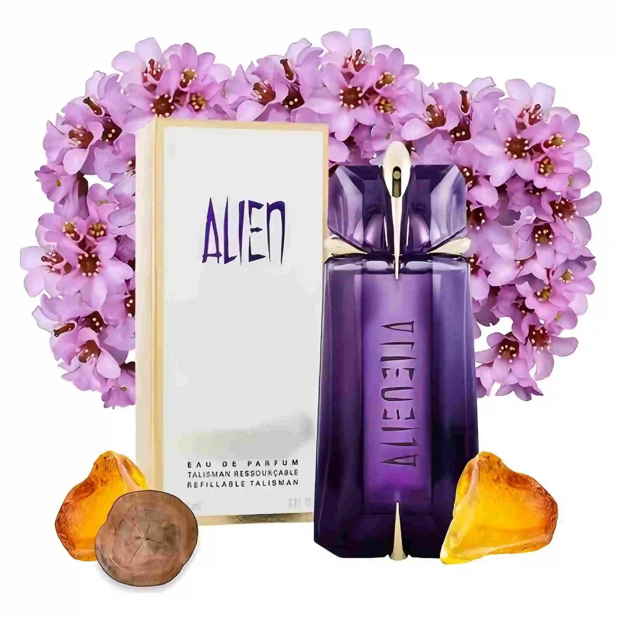 Collection d’eau de parfum Mugler Alien : Bouteilles uniques audacieuses, parfums distincts pour femmes