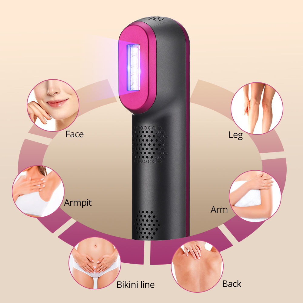 1PCS Laser Hair Removal Device for Women and Men, 100,000 Flashes, IPL Painless Laser Hair Removal