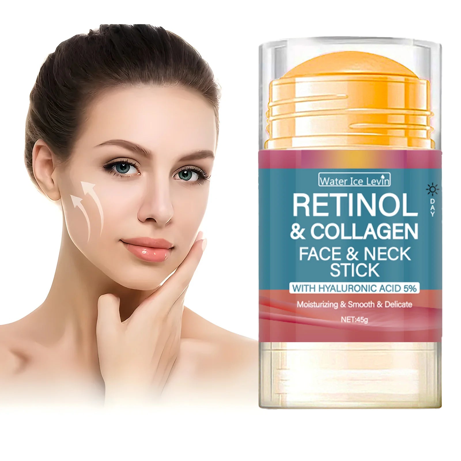Crème raffermissante au rétinol, bâton de collagène, rides lisses, crème pour le visage pour le blanchiment hydratant, éclaircissant pour la peau