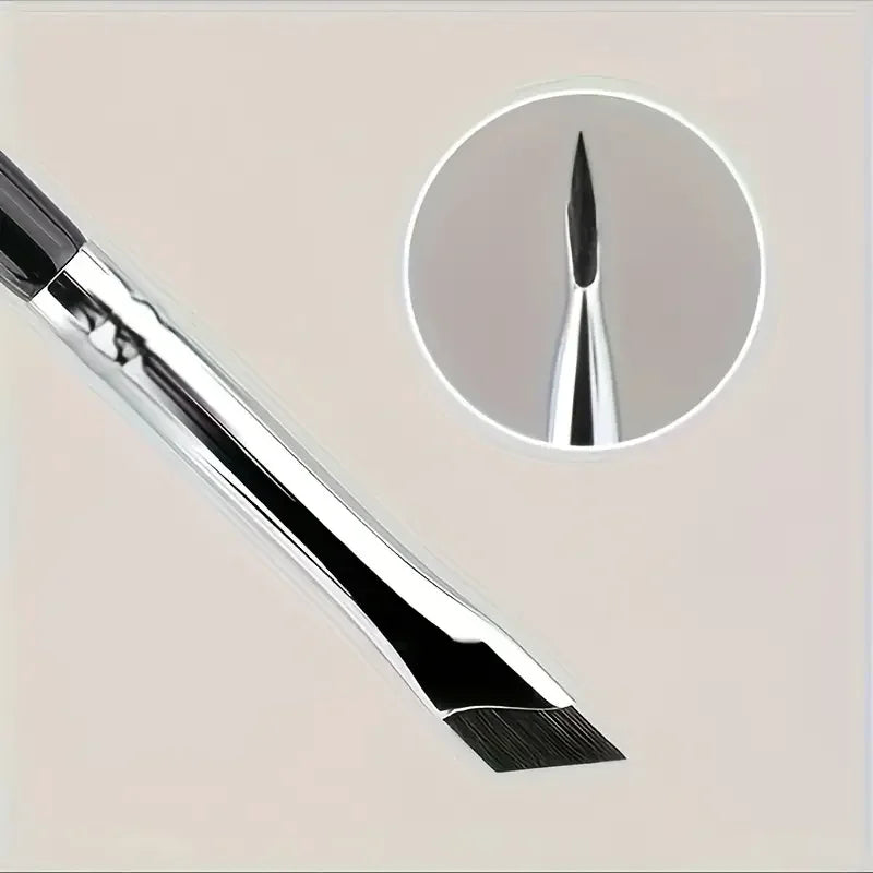 2/5Pc Karsyngirl Upgrade Blade Eyeliner Brush Ultra Thin Fine Angle Flat Eyebrow Brush Under The Eyes Place Precise Detail Brush 
