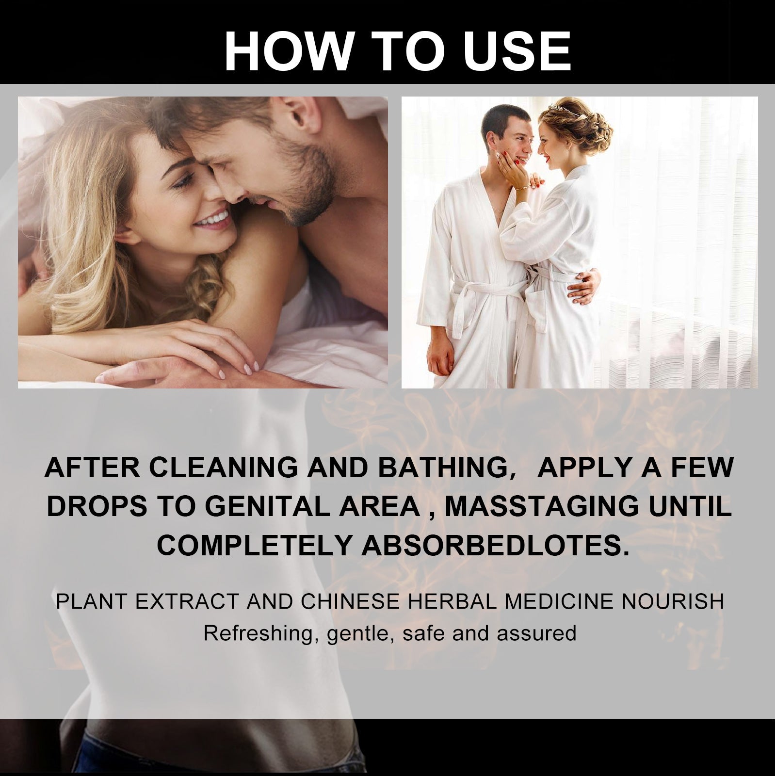 EELHOE Men's Massage Essential Oil, Massage Care Essential Oil for Men's Body Strength