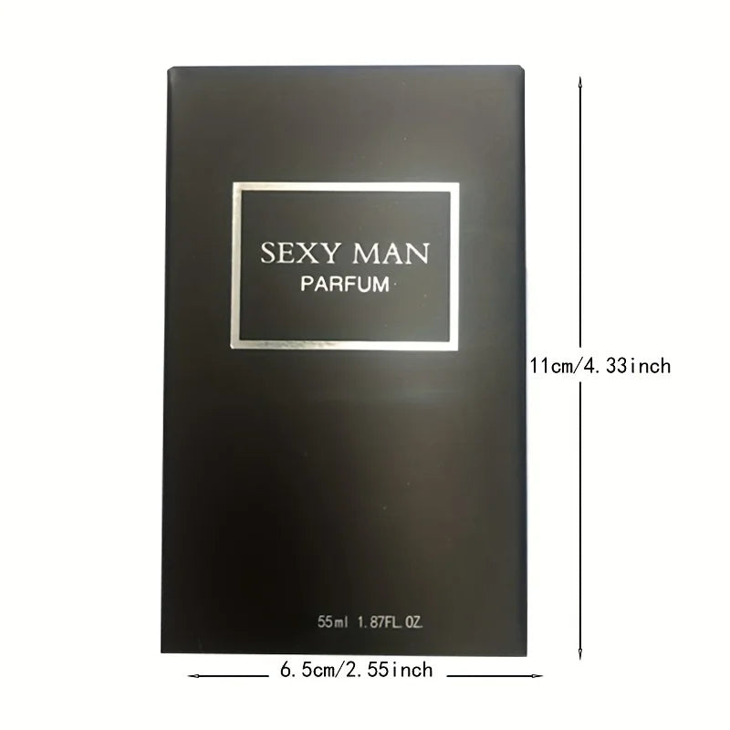 Long-lasting men's cologne, Manly Temptation Woody scent, portable eau de parfum spray for businesses 