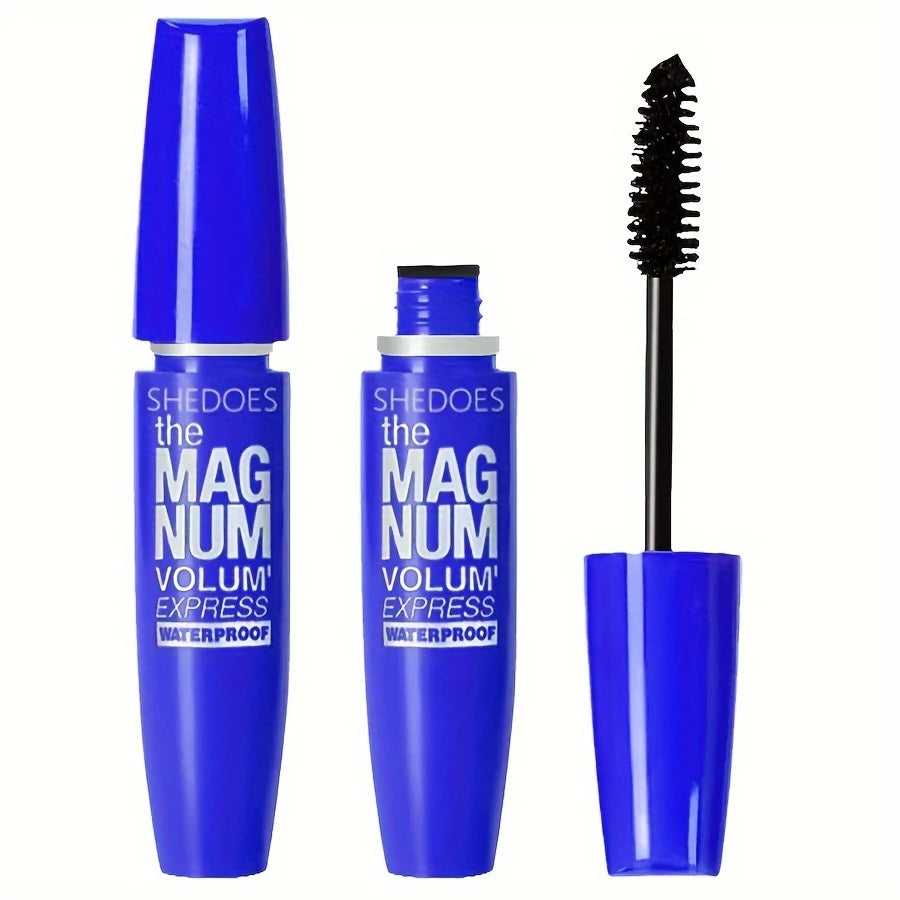 4D Black Mascara Thickening, Lengthening, Curling, Waterproof Liquid Fiber Mascara 