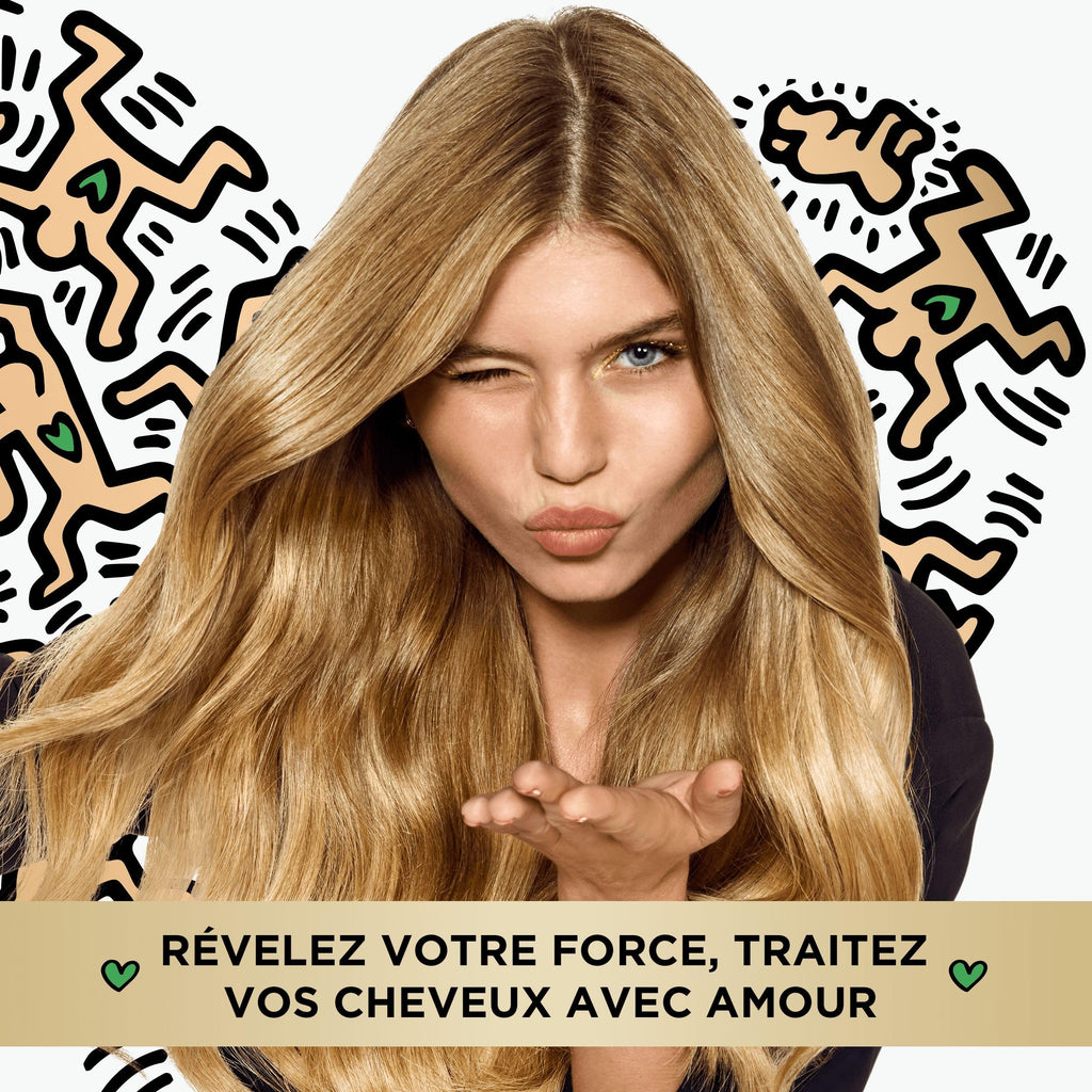 Pantene Pro-V x Keith Haring Art Collection Repair & Protect Conditioner 3 Minute Miracle 220ml Cheveux secs et abîmés, Active Nutri-Plex, aide à réparer les dommages visibles en 1 application