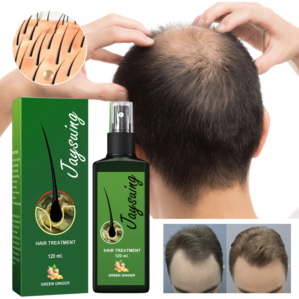 Jaysuing hair treatment strengthens hair, nourishes root growth and thickens scalp with a nourishing massage solution.