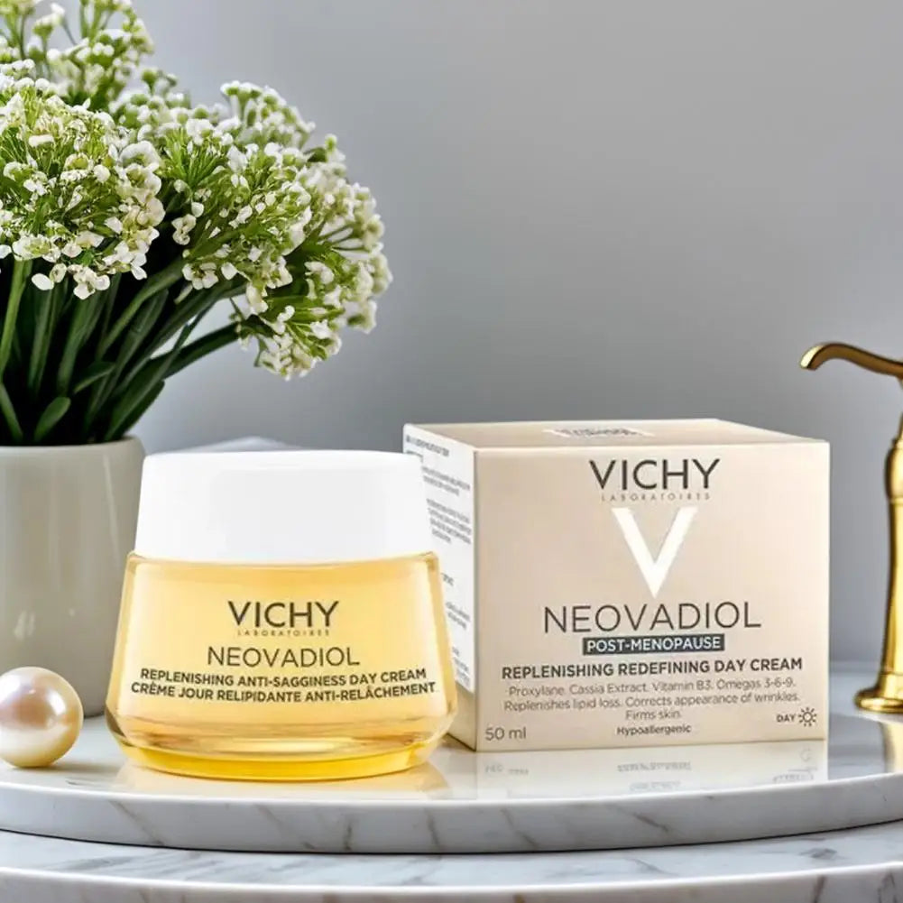 Crème de nuit au collagène Vichy Crème de jour Soulagement de la sécheresse Éclaircir le teint de la peau Hydrate S’estompe Taches brunes Les rides Améliore la peau Voiture