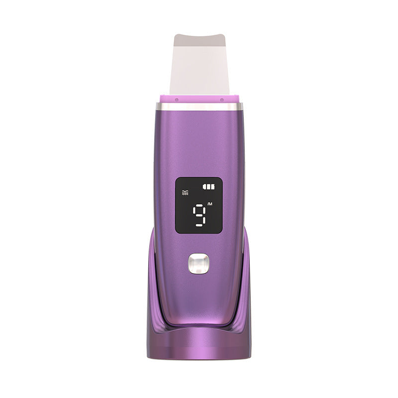 Ultrasonic Vibrating Blackhead Remover, Deep Facial Cleansing, Pore Cleaner, Facial LED Lifting Machine, Peeling Scoop
