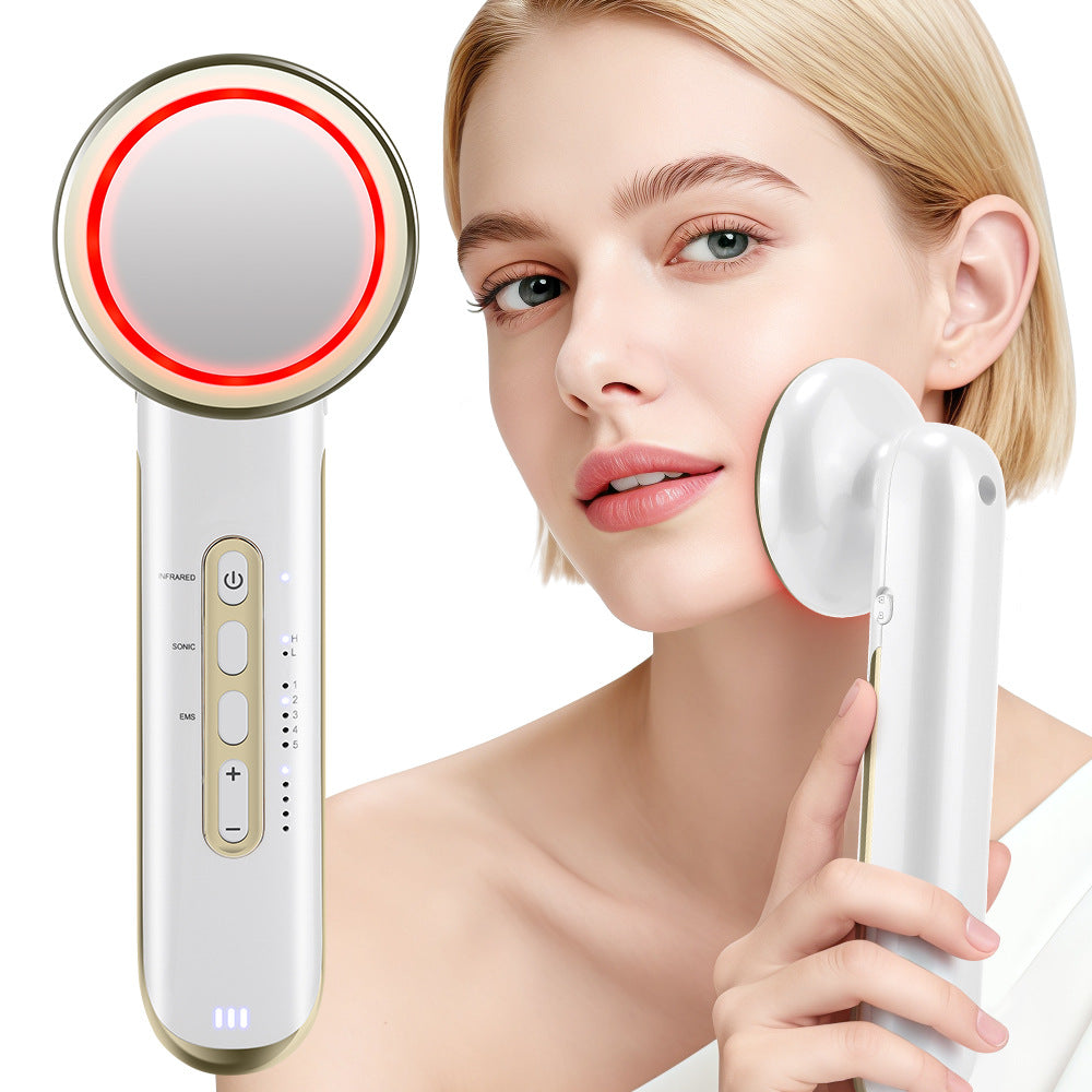 Appareil de sculpture corporelle EMS avec 5 Modes, Instrument de beauté amincissant rechargeable à infrarouge lointain et ultrasonique pour brûler les