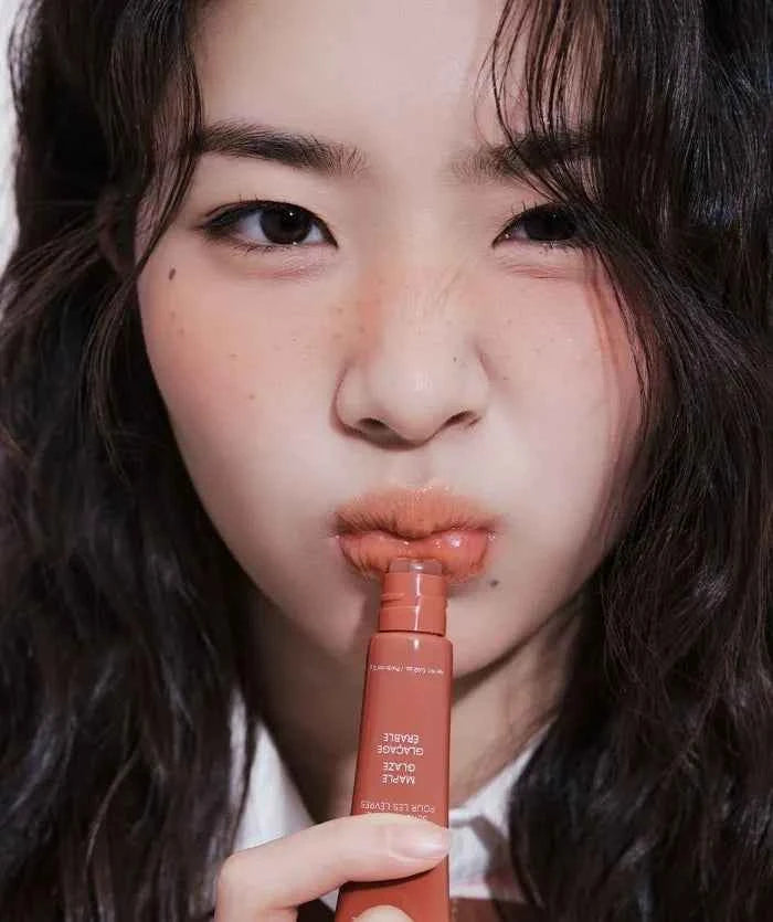 Baume à lèvres en forme de beignet, miroir hydratant, brillant à lèvres, fraise, framboise, glaçage au chocolat, odeur, huile transparente, maquillage