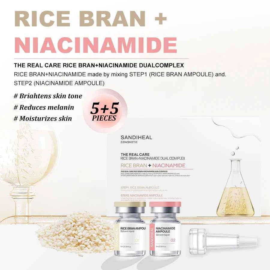 10Vails Sanendi PEPTIDE sérum hydratation profonde apaisant pour les peaux sensibles réduit la mélanine peau Essence hydratante pour le visage