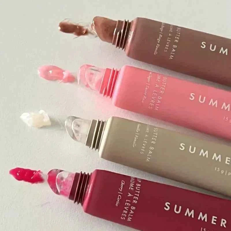 Baume à lèvres hydratant miroir brillant à lèvres vanille rose sucre café gâteau odeur rouge à lèvres huile transparente maquillage