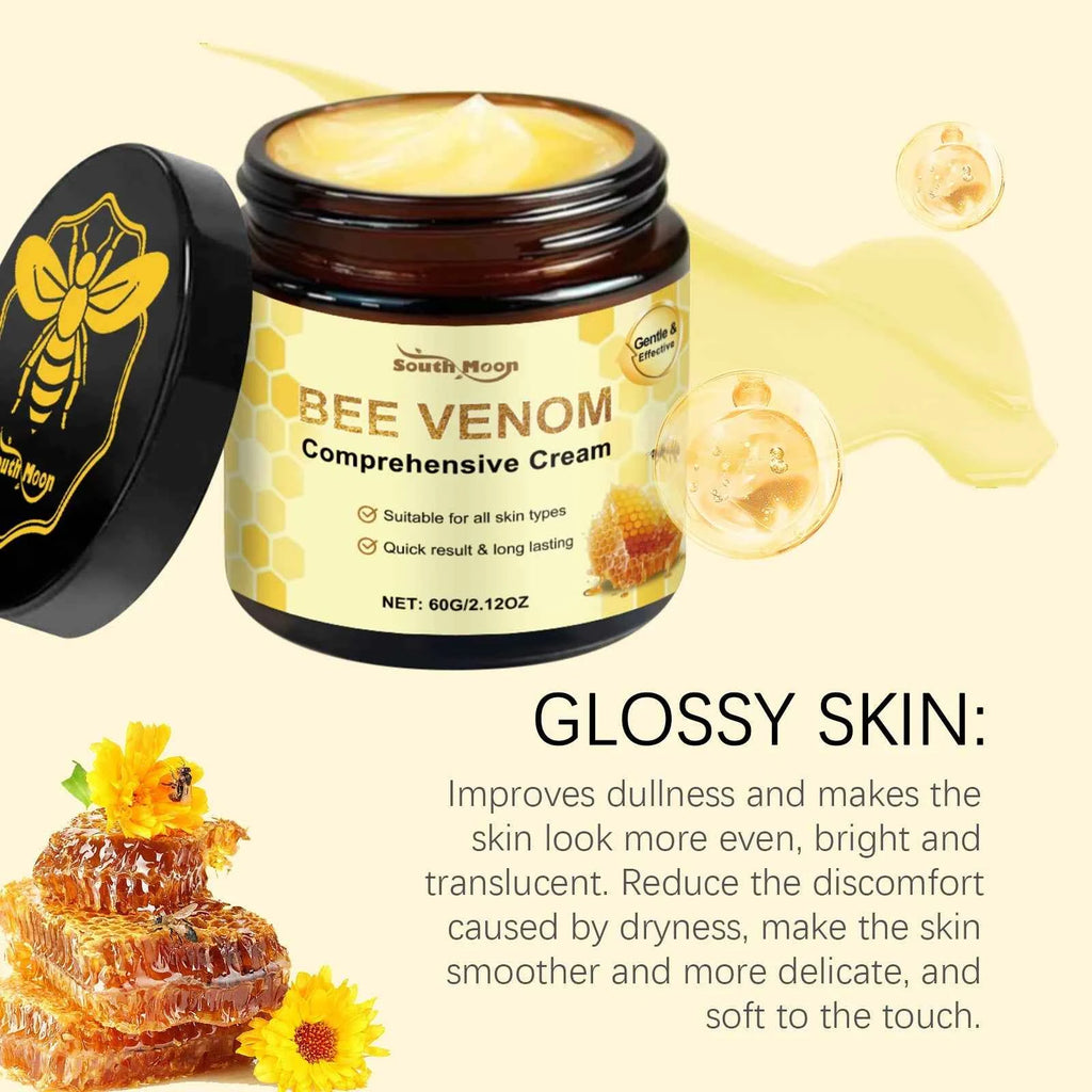 Bee Venom Skin Moisturizer, Gentle Hydrating, Smooth & Delicate, Nourishes Skin, Ideal For Daily Body Care Routine