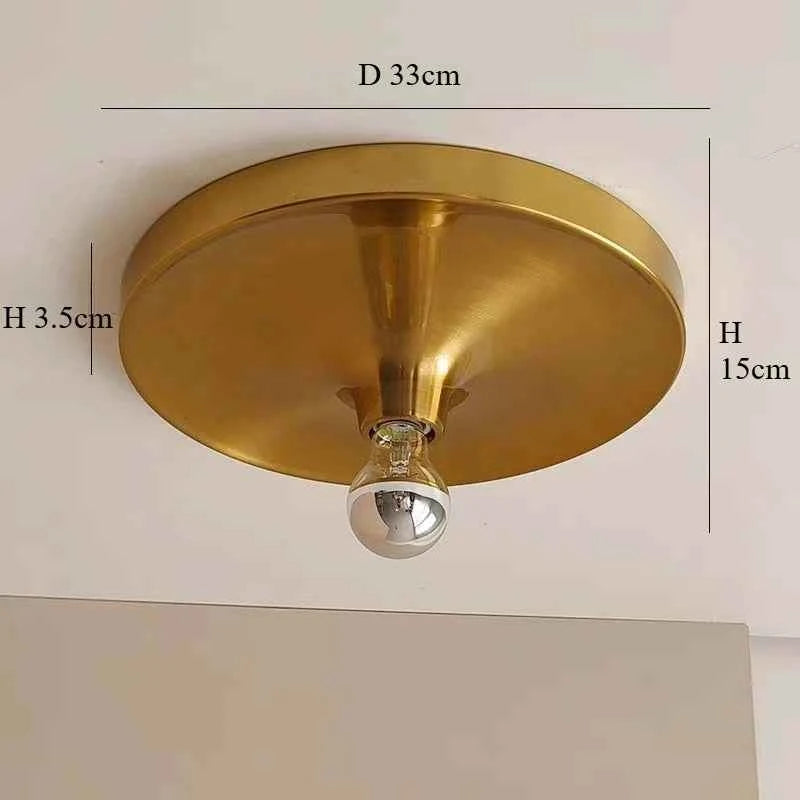 Bauhaus Retro UFO Flying Saucer Ripple Wall and Ceiling Lamp