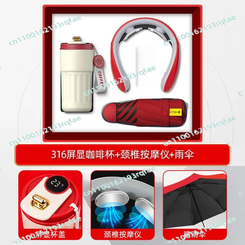 Coffee cup gift company opening event gift custom logo creative practical gift