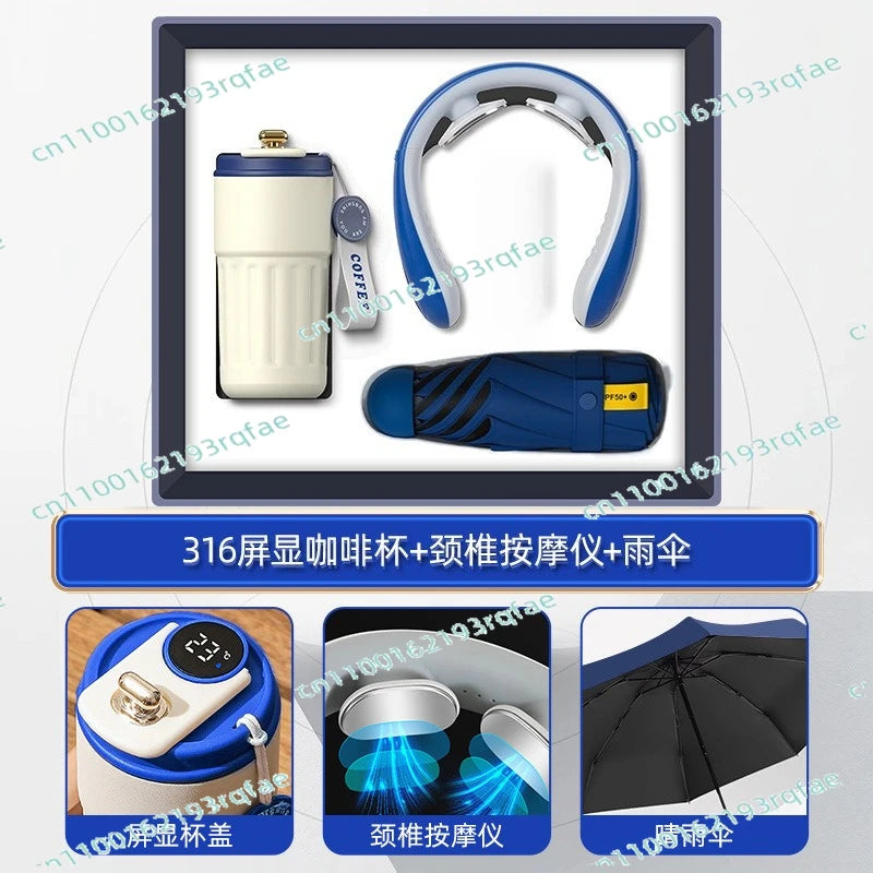 Coffee cup gift company opening event gift custom logo creative practical gift