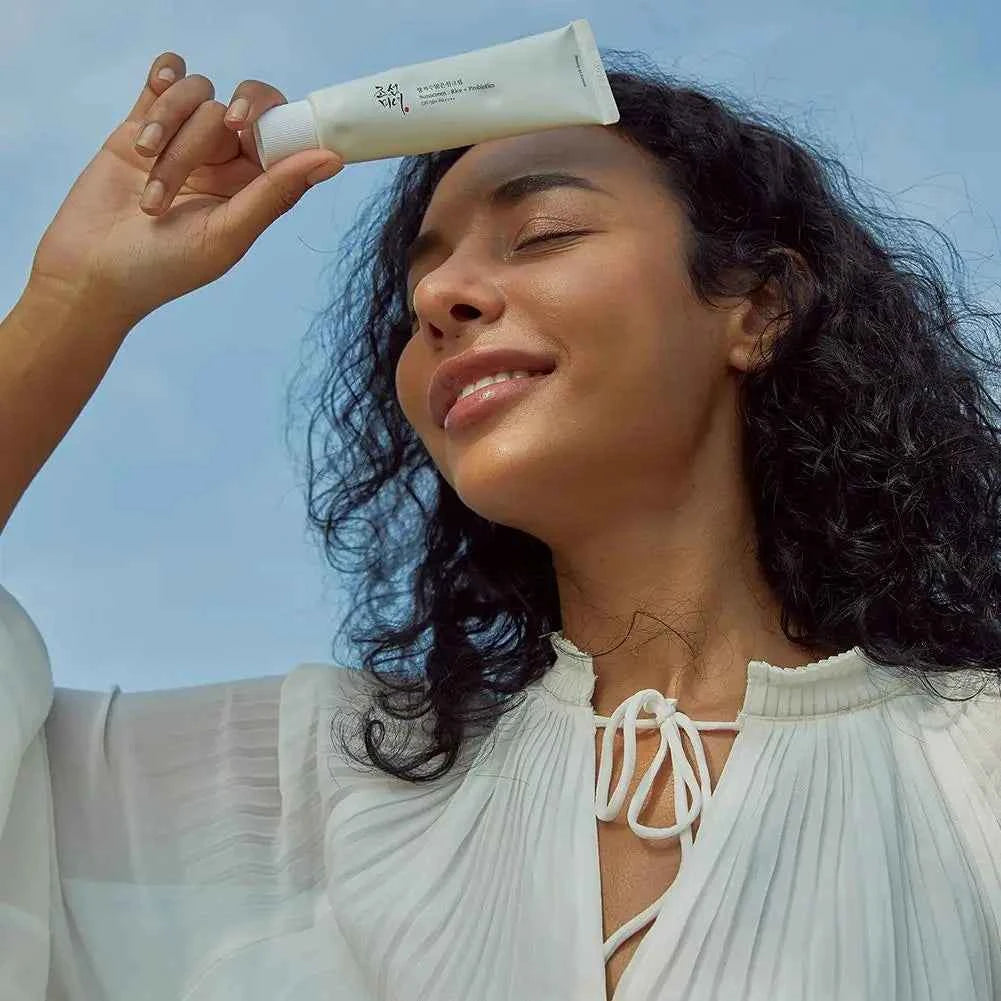 Beauté coréenne de Joseon riz probiotique ensemble de soins de la peau crème solaire huile d'essence tonique rafraîchissant crème hydratante pour le visage crème pour les yeux peau