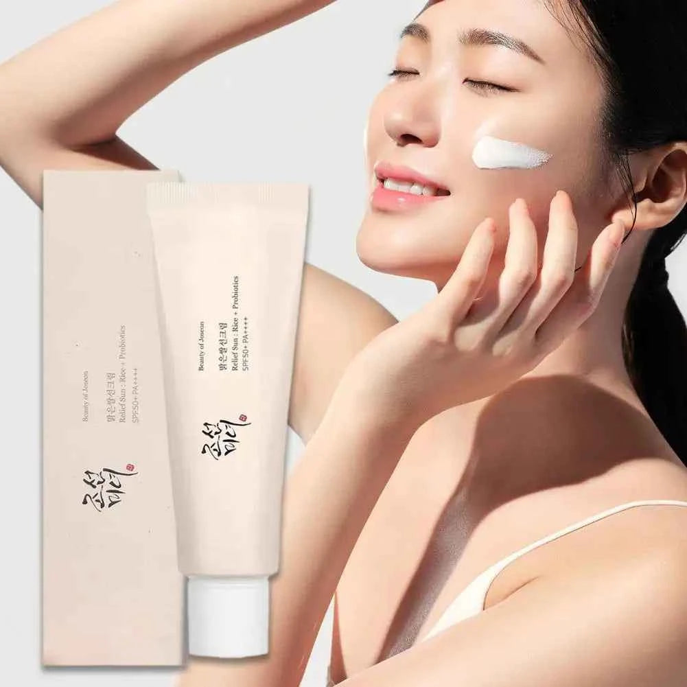 Beauté coréenne de Joseon riz probiotique ensemble de soins de la peau crème solaire huile d'essence tonique rafraîchissant crème hydratante pour le visage crème pour les yeux peau