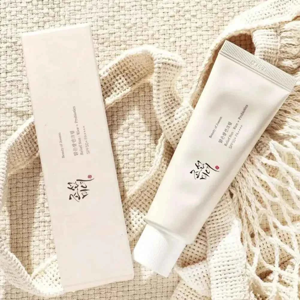 Beauté coréenne de Joseon riz probiotique ensemble de soins de la peau crème solaire huile d'essence tonique rafraîchissant crème hydratante pour le visage crème pour les yeux peau