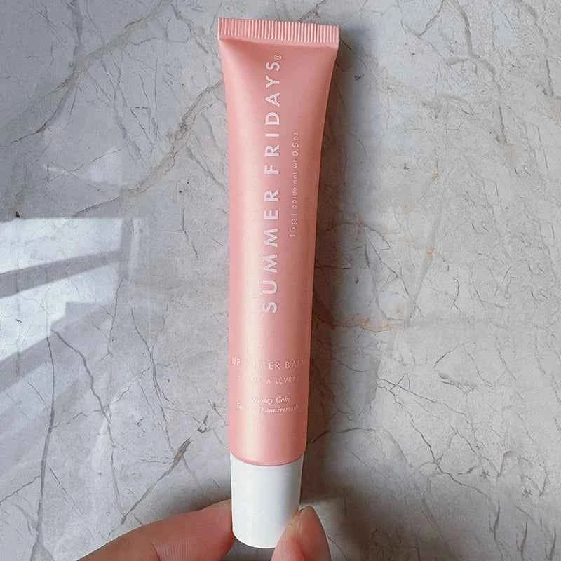 Baume à lèvres Beige vanille du vendredi d'été, ensemble de rouge à lèvres Transparent hydratant, Tube lisse et doux, brillant à lèvres miroir, maquillage pour les lèvres