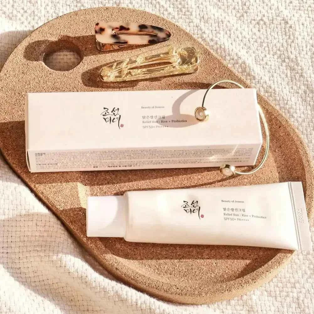 Beauté coréenne de Joseon riz probiotique ensemble de soins de la peau crème solaire huile d'essence tonique rafraîchissant crème hydratante pour le visage crème pour les yeux peau