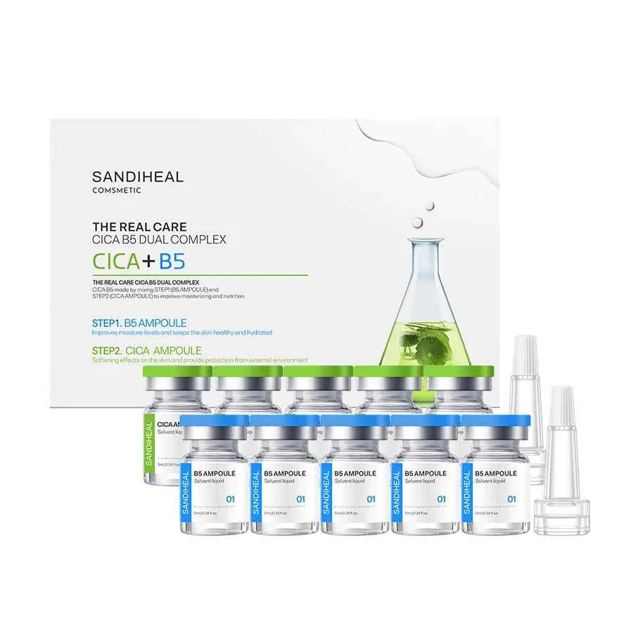 10Vails Sanendi PEPTIDE sérum hydratation profonde apaisant pour les peaux sensibles réduit la mélanine peau Essence hydratante pour le visage