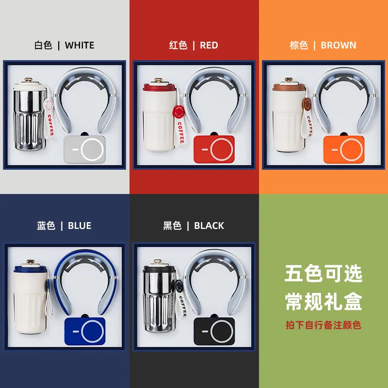 Réunion annuelle Anniversaire Business GiftSet ThermosCup Gift Box CompanyEvent SouvenirGifts personnalisés pour les clients et les employés