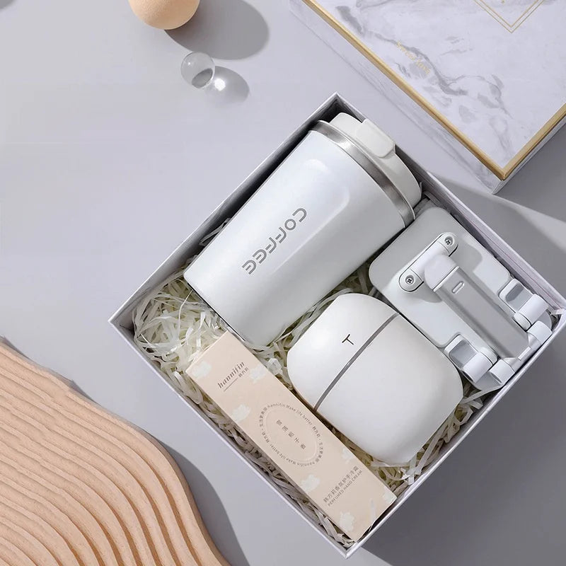 Busin Gift Umbrella Thermal Cup Birthday aduation Present Box Set Creative Festival Supplies Employee Activi Prtion