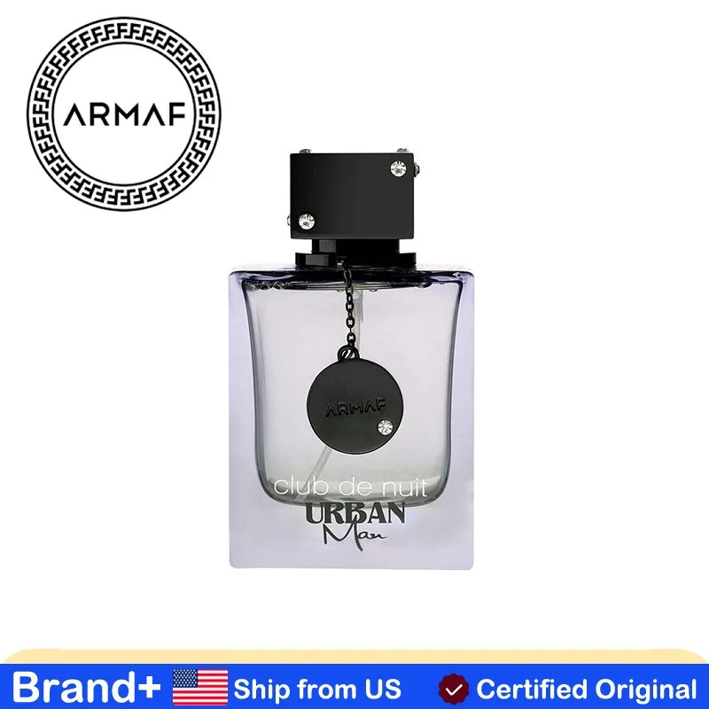 Armaf Nightclub Urban Man Eau de Parfum Spray Cologne Persistence Arabian Women Pheromone Long-lasting Fragrance 105ml 