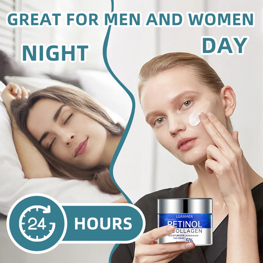 Crème anti-rides au rétinol Anti-âge Raffermissant Lifting Fade Fine Lines Blanchiment Hydratant Éclaircissant Soins de la peau Cosmétique