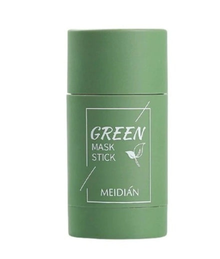 Green Tea Cleansing Mask, Clay Stick, Oil Control, Anti-Acne, Whitening, Algae Mask, Skin Care