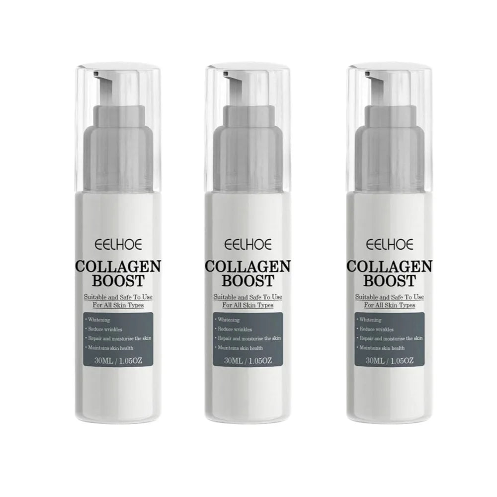 1/2/3pcs 30ml Collagen Boost Crème d’essence raffermissante Fade les lignes fines du visage éclaircissant sérum éclaircissant crème soins de la peau pour les femmes