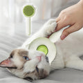 Pet Hair Cleaning Brush Cat Grooming Brush with Release Button Hair Cleaning Brush